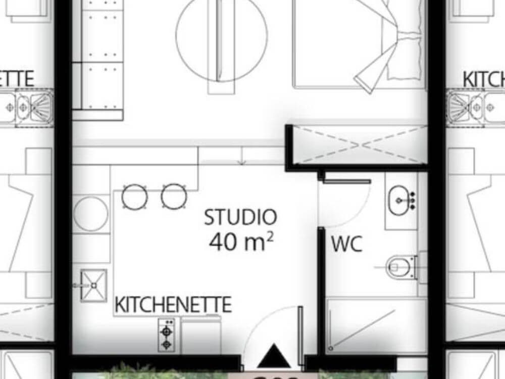 Mieszkanie studio w Tatlisu, 40 m², 679,943zł — Foto 2